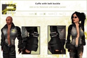 Add-on: Cuffs style 1