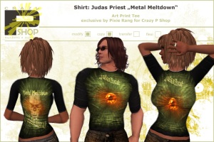 Shirt Judas Priest green