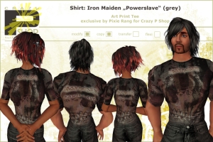 Shirt Iron Maiden grey